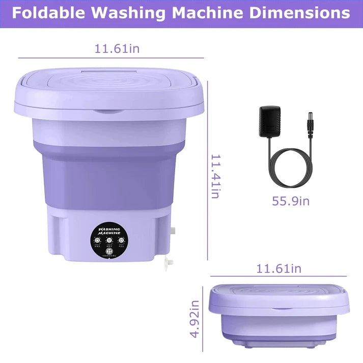 Home.Co- Foldable Mini Washing Machine